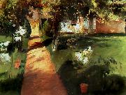 Jean-Franc Millet Garden oil painting on canvas